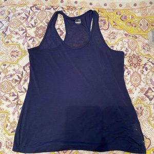 Blue activewear tank🦋